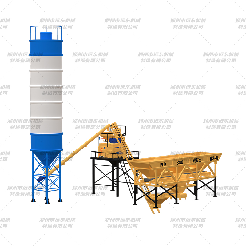 HZS25简易站(500+3仓)(图1) HZS25简易站(500+3仓)(图1)