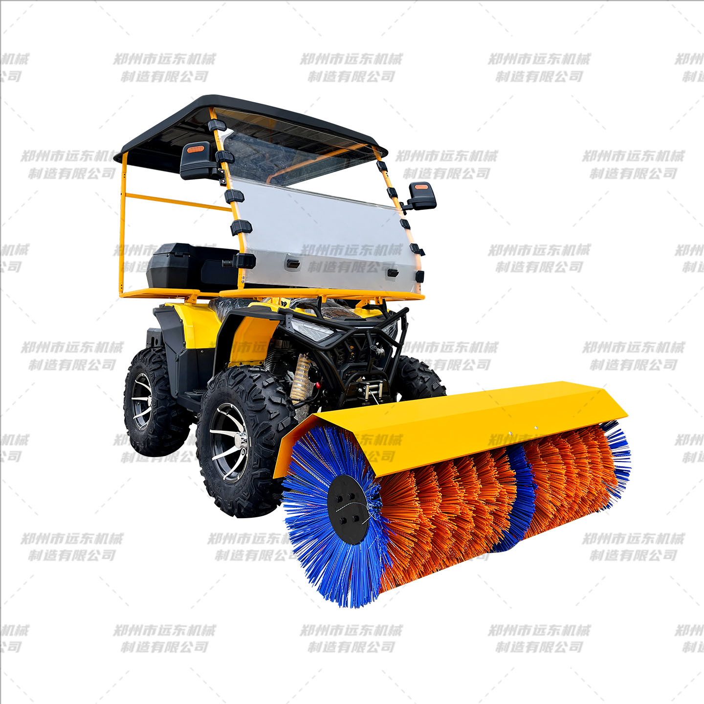 驾驶式扫雪车(图1)